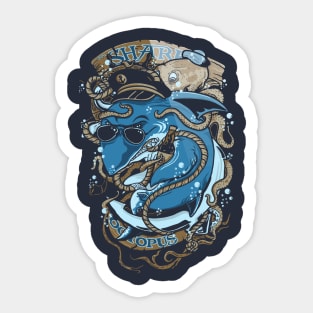 capt.shark Sticker